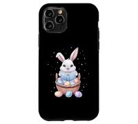 Reader Reading Rabbit Eggs Bunny Ears Cute Spring Case for iPhone 11 Pro