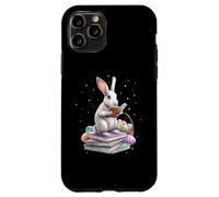 Reader Reading Rabbit Eggs Bunny Ears Cute Spring Case for iPhone 11 Pro