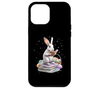 Reader Reading Rabbit Eggs Bunny Ears Cute Spring Case for iPhone 12 Pro Max