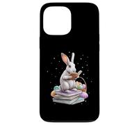 Reader Reading Rabbit Eggs Bunny Ears Cute Spring Case for iPhone 13 Pro Max