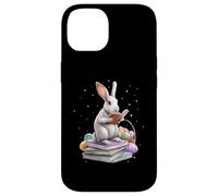 Reader Reading Rabbit Eggs Bunny Ears Cute Spring Case for iPhone 14