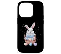 Reader Reading Rabbit Eggs Bunny Ears Cute Spring Case for iPhone 14 Pro