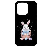 Reader Reading Rabbit Eggs Bunny Ears Cute Spring Case for iPhone 15 Pro