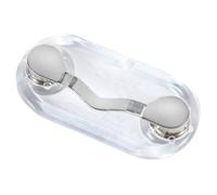 Readerest Magnetic Eyeglass Holder - ID Badge Holder, Stainless Steel
