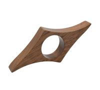 Readerly Book Page Holder - Handmade Walnut Thumb Book Accessories - Literary Gift for Readers & Book Lovers (Small - 2cm Hole)