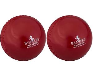 Readers Allround Cricket Ball, Red, Mens, 1B2502M01 (Pack of 2)