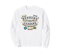 Readers Are Leaders Coffee Lovers Bookworms Teachers Women Sweatshirt