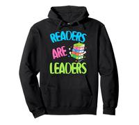 Readers Are Leaders Librarian Books Reader Library Book Pullover Hoodie