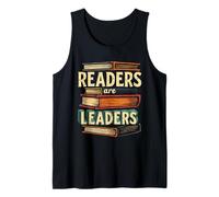Readers are Leaders Motivational Book Reader Classic Tank Top