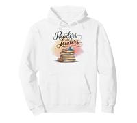 Readers Are Leaders Motivational Reading Book Quote Pullover Hoodie
