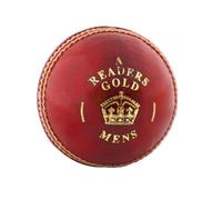 Readers Childrens/kids Gold A Leather Cricket Ball Red (One Size)