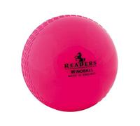 Readers Childrens/kids Windball Cricket Ball Pink (One Size)