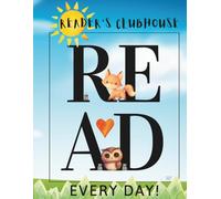 Reader's Clubhouse Read Write & Draw Book report chapter review for children BASIC BLACK & WHITE VERSION