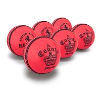 Readers County Crown Cricket Ball 5.5oz, Pink, Mens (Box Of x6)