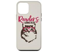 Readers Gonna Read Reading Cat Nerd Book Lover Kitten Case for iPhone 12 mini