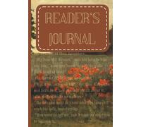 Reader's Journal: Vintage-Inspired Review Log for Thoughtful Reading | 6x9 Hardcover | Guided Prompts, Book Tracker & Reflection Pages