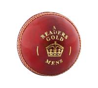 Readers Mens Gold A Leather Cricket Ball