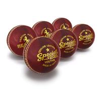 Readers Special School Cricket Ball 4.75oz, Red, Youths (Box Of x6)
