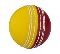 Readers Supaball Cricket Ball Red/yellow (One Size)