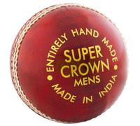 Readers Super Crown Cricket Ball Red/gold (One Size)