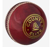 Readers Unisex's County Elite Cricket Ball 5.5oz, Red, Mens 1A4512M01