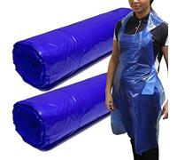 Readi 2 Rolls 400 Single Protect Disposable Aprons Blue Medical Catering Kitchen - 200 Aprons Per Roll