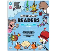 Readiculous Readers: Stage 1 - 12-Book Boxset of Funny Phonics Books for Building Early Reading Confidence