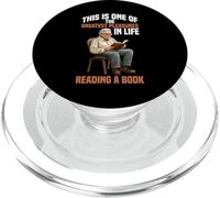 Reading a Book One Of Life's Greatest Pleasures - PopSockets PopGrip for MagSafe
