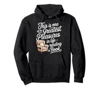 Reading a Book One Of Life's Greatest Pleasures - Pullover Hoodie