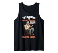 Reading a Book One of Life's Greatest Pleasures - Tank Top