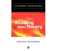 Reading After Theory (Wiley-Blackwell Manifestos)