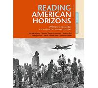 Reading American Horizons, Volume 2 Ie - Paperback / softback NEW Schaller, Mich
