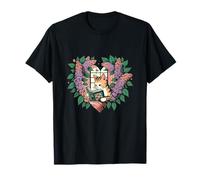 Reading and Cats cute kitty cat bookish T-Shirt