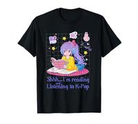 Reading and Listening to K-Pop T-Shirt