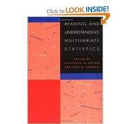 Reading and Understanding Multivariate Statistics