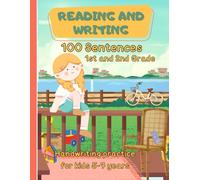 Reading And Writing 100 Sentences 1st and 2nd Grade, Handwriting Practice For Kids 5-7