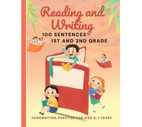 Reading And Writing 100 Sentences 1st and 2nd Grade, Handwriting Practice For Kids 5-7