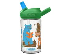 (reading animals) Camelbak Eddy+ Kids water bottle 400ml spill proof flip top flask - ltd edition