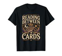 Reading Between the Cards Oracle Tarot Value Graphic T-Shirt