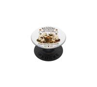 Reading Between The Feelings Ghost Readers Halloween PopSockets Adhesive PopGrip