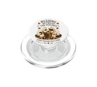 Reading Between The Feelings Ghost Readers Halloween PopSockets PopGrip for MagSafe