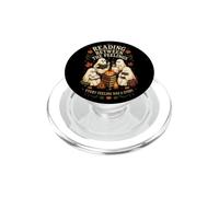 Reading Between The Feelings Ghost Readers Halloween PopSockets PopGrip for MagSafe