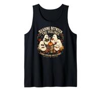 Reading Between The Feelings Ghost Readers Halloween Tank Top