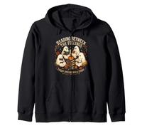 Reading Between The Feelings Ghost Readers Halloween Zip Hoodie