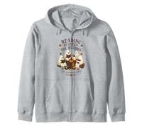 Reading Between The Feelings Ghost Readers Halloween Zip Hoodie