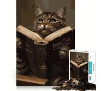 Reading Book Jigsaw Puzzle for Teenagers 1000 Pieces Reason Skill Toy Calming Play Exact Cut Perfect Present (38x52cm)