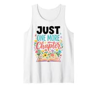 Reading Book Lover Floral Library Butterfly Reader Librarian Tank Top
