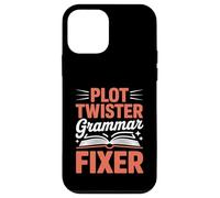 Reading Book Nerd Apparel - Plot Twister Grammer Fixer Case for iPhone 12 mini