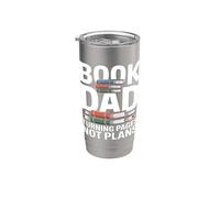 Reading Book Turning Pages Not Plans Quote Stainless Steel Insulated Tumbler