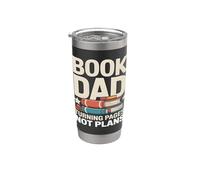 Reading Book Turning Pages Not Plans Quote Stainless Steel Insulated Tumbler